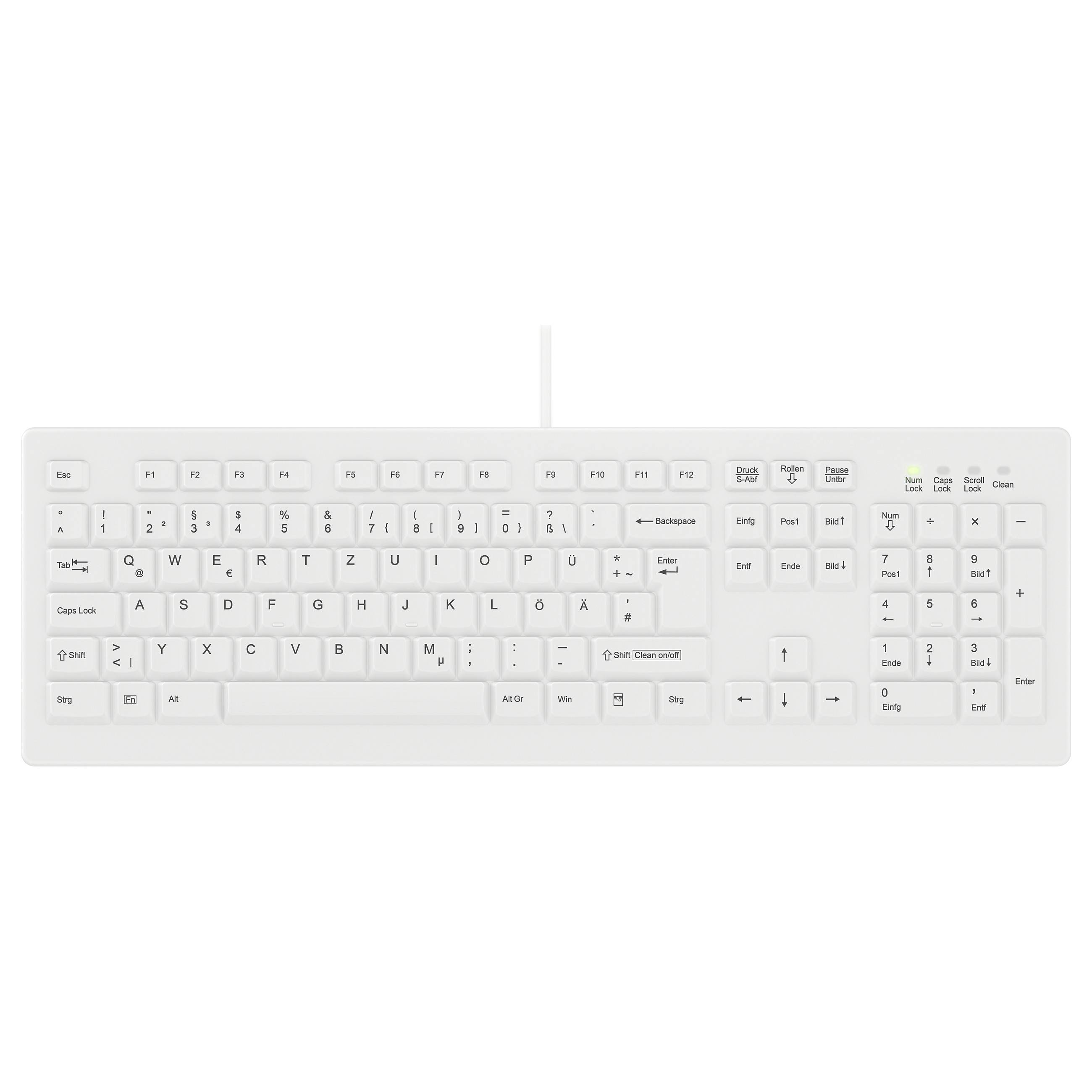 CHERRY ACTIVE KEY MTA AK-C8100 Corded DE-Layout met IP68-0