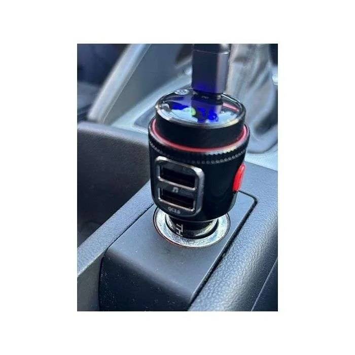 FM-zender bt - THOMSON - 12/24 V - 48 W - QC 3.0 - Blauwe LED-2