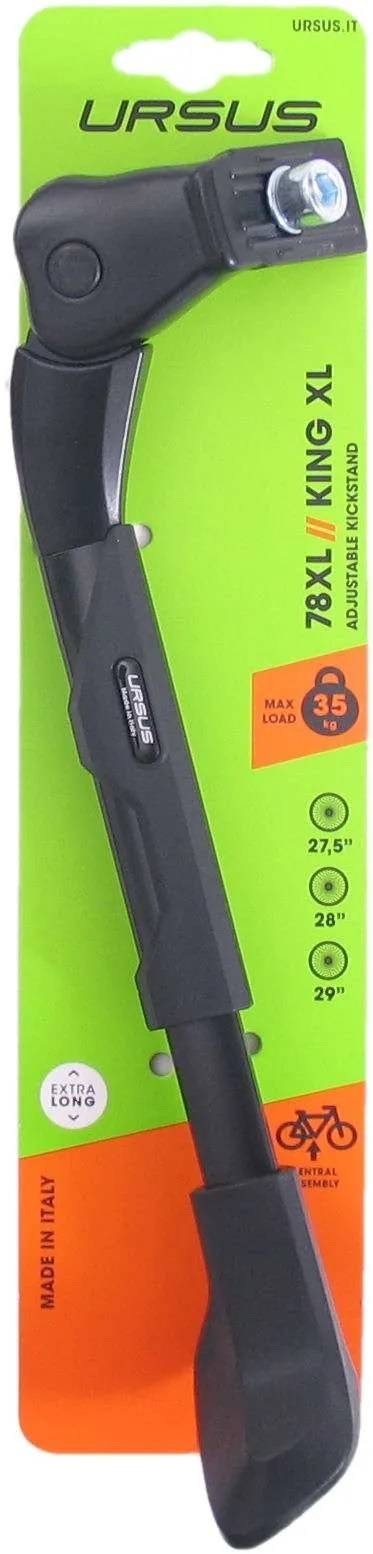 Zijstandaard verstelbaar 27.5-29" Ursus King 2 XL - zwart-0