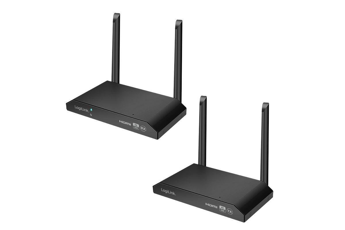 LogiLink HDW0103 Audio/Video Extender AV-zender en -ontvanger Zwart-0