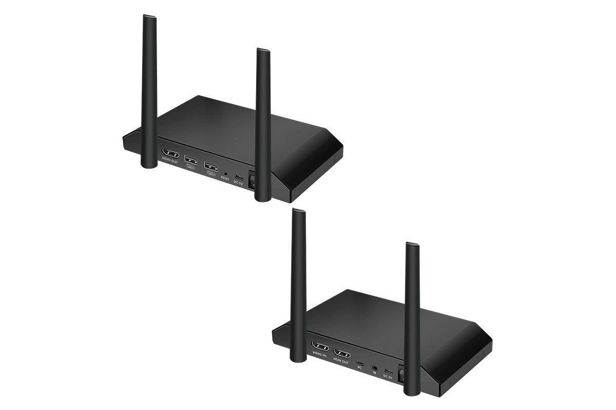LogiLink HDW0103 Audio/Video Extender AV-zender en -ontvanger Zwart-1