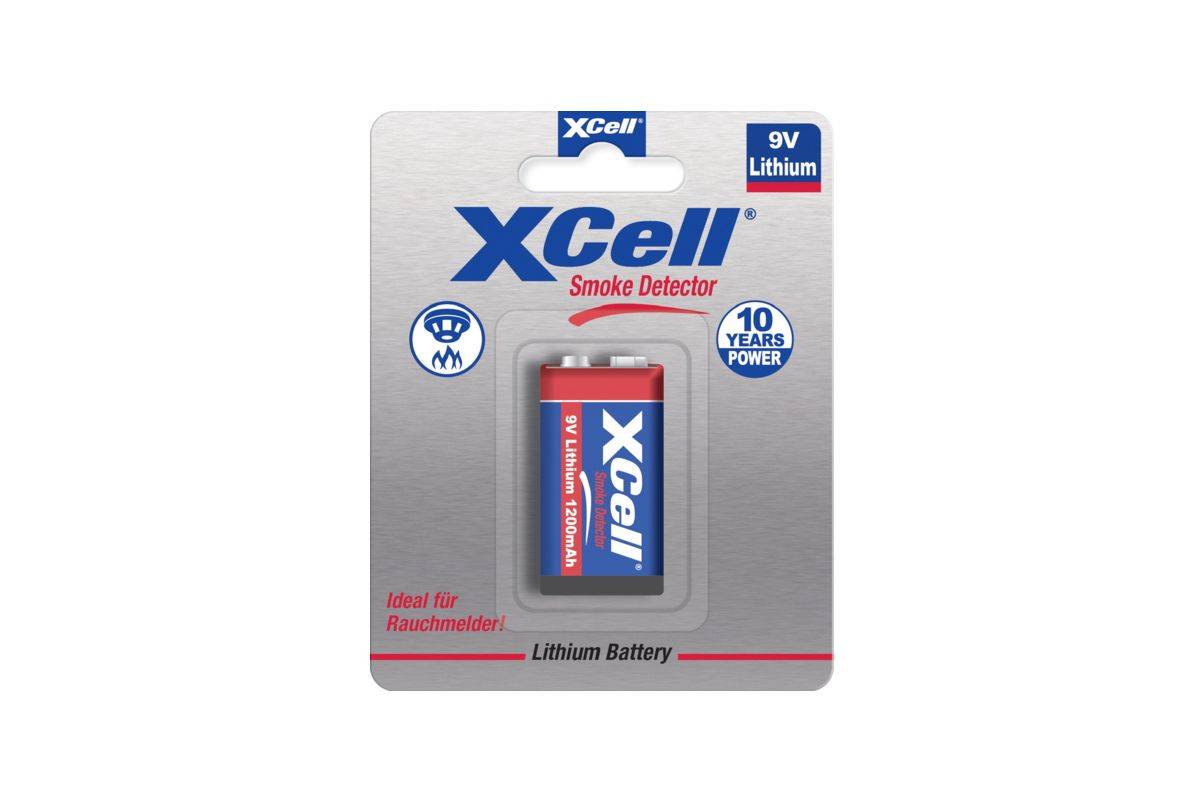XCell 138482 huishoudbatterij, oplaadbare 9V lithiumbatterij-0