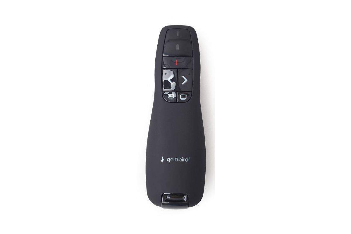 Gembird WP-L-12 draadloze presenter RF zwart-1