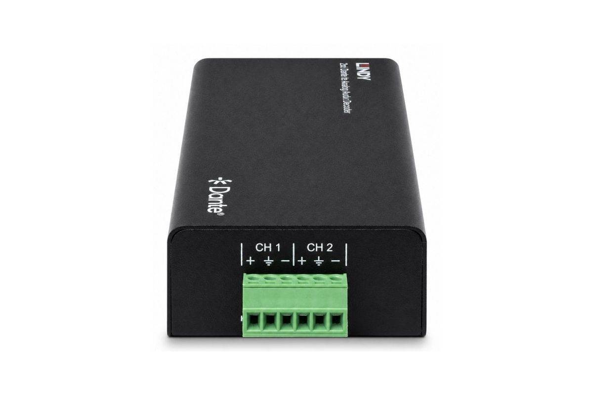 LINDY 2-kanaals Dante naar analoge audio-decoder-3