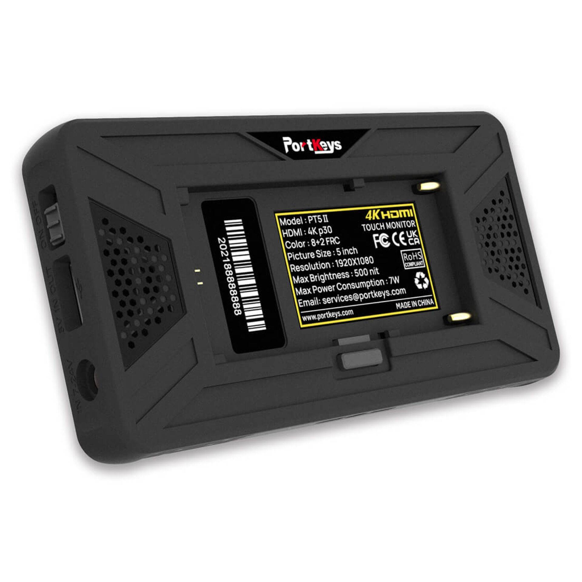 Portkeys PT5 II 5 inch 4K HDMI touchscreen monitor-4