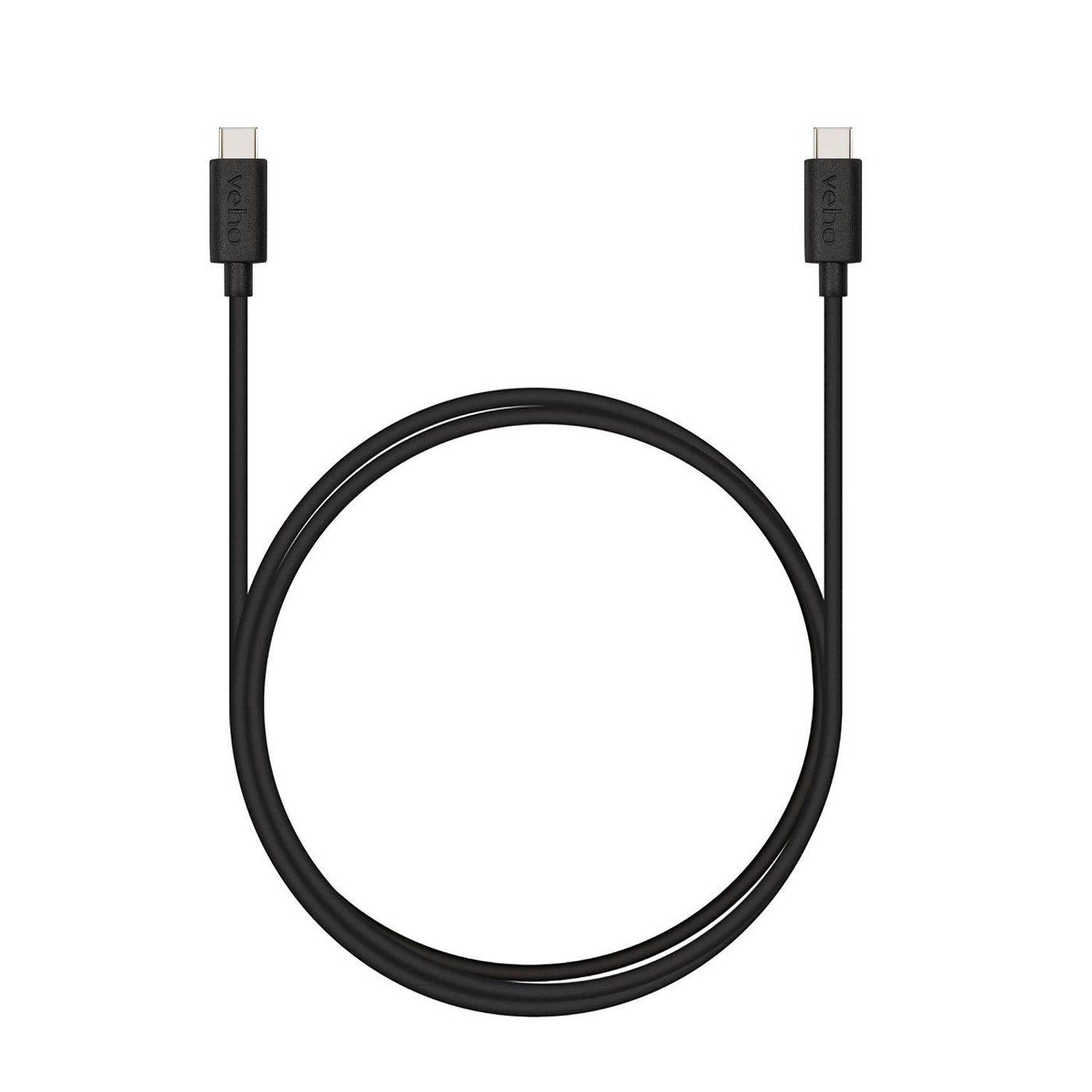 Veho USB-C™ naar USB-C™ oplaad- en synchronisatiekabel (1 m/3,3 ft)-1