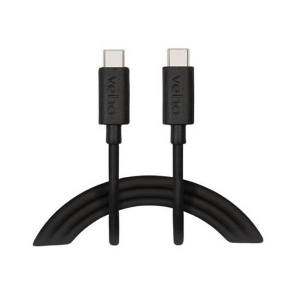 Veho USB-C™ naar USB-C™ oplaad- en synchronisatiekabel (1 m/3,3 ft)