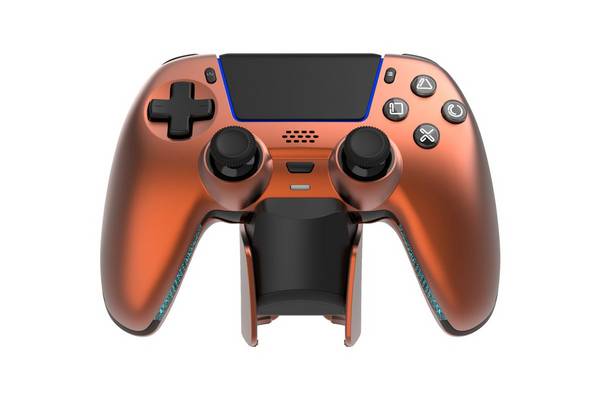Deltaco Gaming GAM-199-ORANGECOPPER gamecontroller, oranje/brons, Bluetooth/USB-gamepad, PlayStation 5, pc, Android, iOS