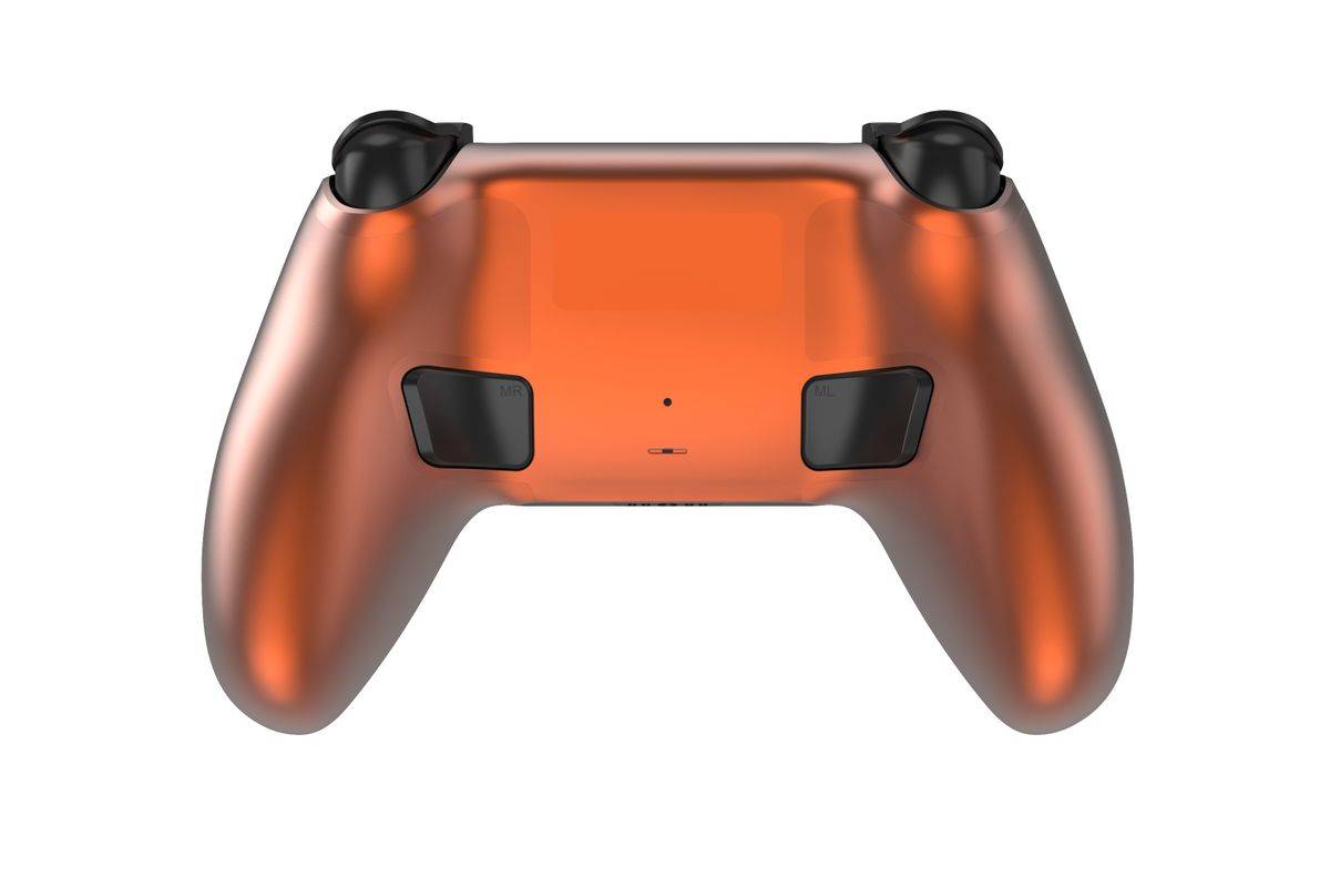 Deltaco Gaming GAM-199-ORANGECOPPER gamecontroller, oranje/brons, Bluetooth/USB-gamepad, PlayStation 5, pc, Android, iOS-2