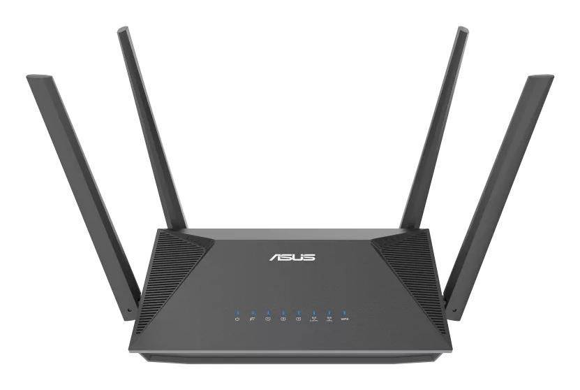 Asus RT-AX52 (AX1800) Dual Band WiFi 6 Uitbreidbare Router, Instant Guard, Ouderlijk Toezicht met Planningsfunctie, Inge-1
