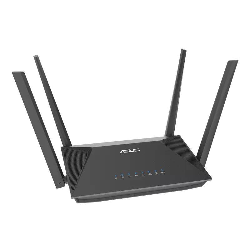 Asus RT-AX52 (AX1800) Dual Band WiFi 6 Uitbreidbare Router, Instant Guard, Ouderlijk Toezicht met Planningsfunctie, Inge-2