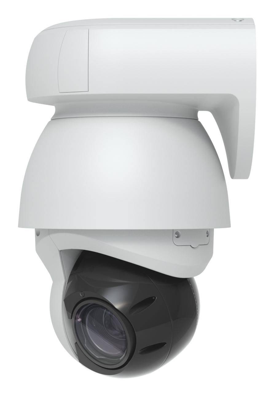 Ubiquiti 1/1.8" 8MP, 3840 x 2160 (16:9), 22x optische zoom, GbE RJ45, IP66, Pan: 360° (Eindeloos) / Kantelen: 120°, PoE+-4