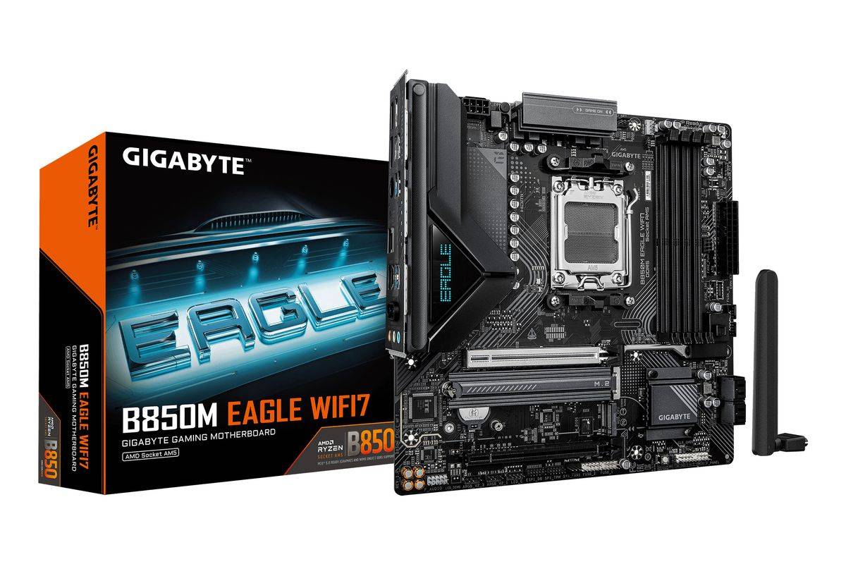 GIGABYTE B850M EAGLE WIFI7 AMD B850 Socket AM5 Micro-ATX-0