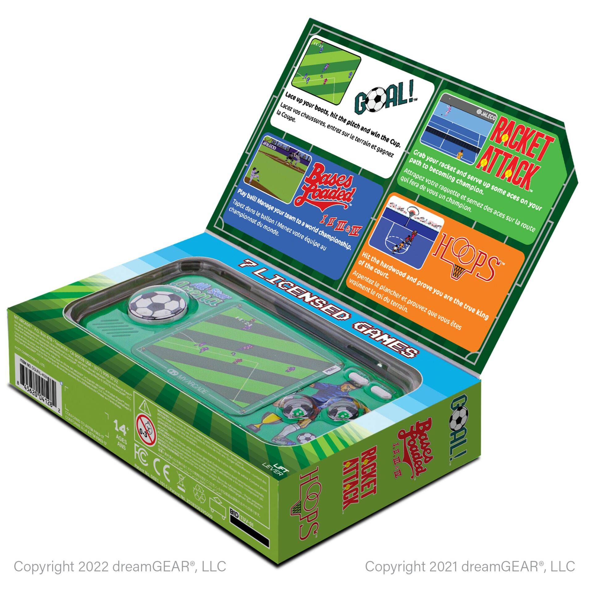 dreamGear My Arcade POCKET PLAYER ALL-STAR ARENA-3