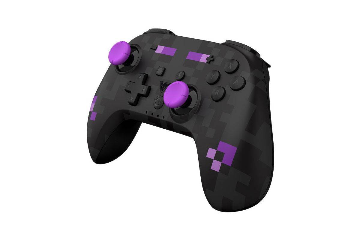 Dragonshock PopTop Black, Purple Bluetooth-gamepad analoog/digitaal voor Nintendo Switch en pc-1