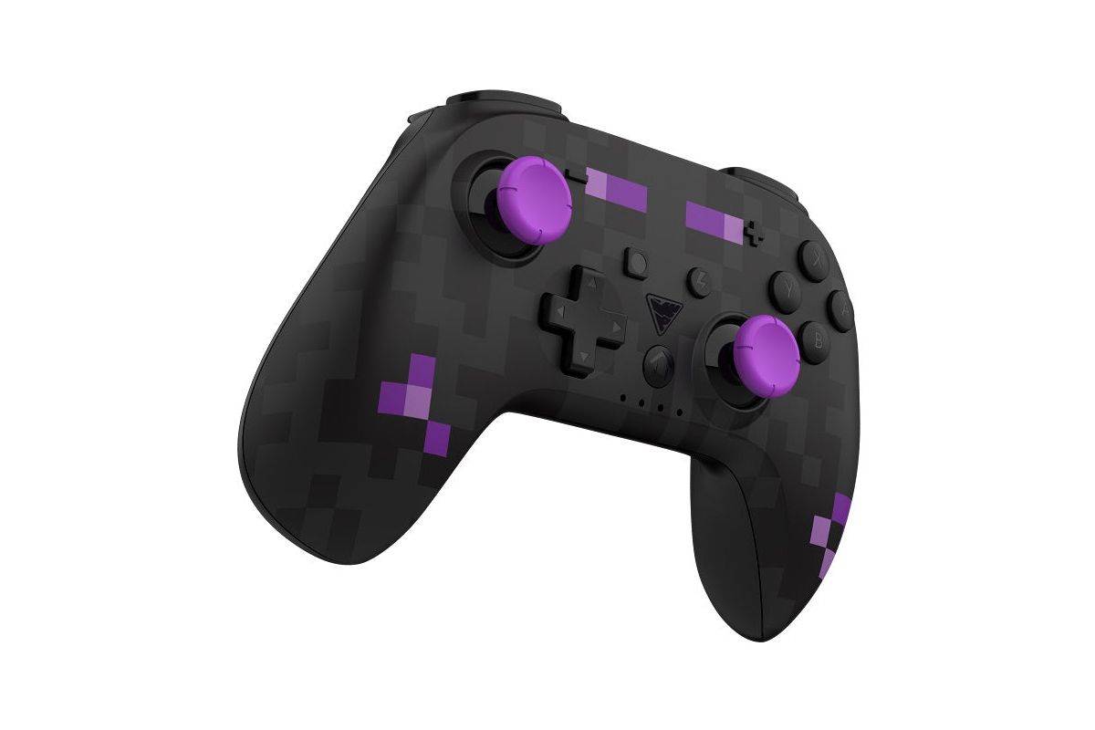 Dragonshock PopTop Black, Purple Bluetooth-gamepad analoog/digitaal voor Nintendo Switch en pc-2