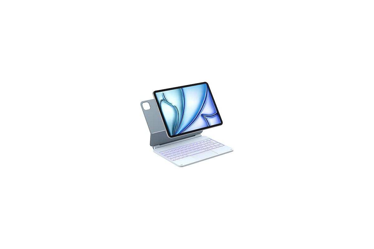 inateck toetsenbord voor iPad 11" QWERTZ blauw-0