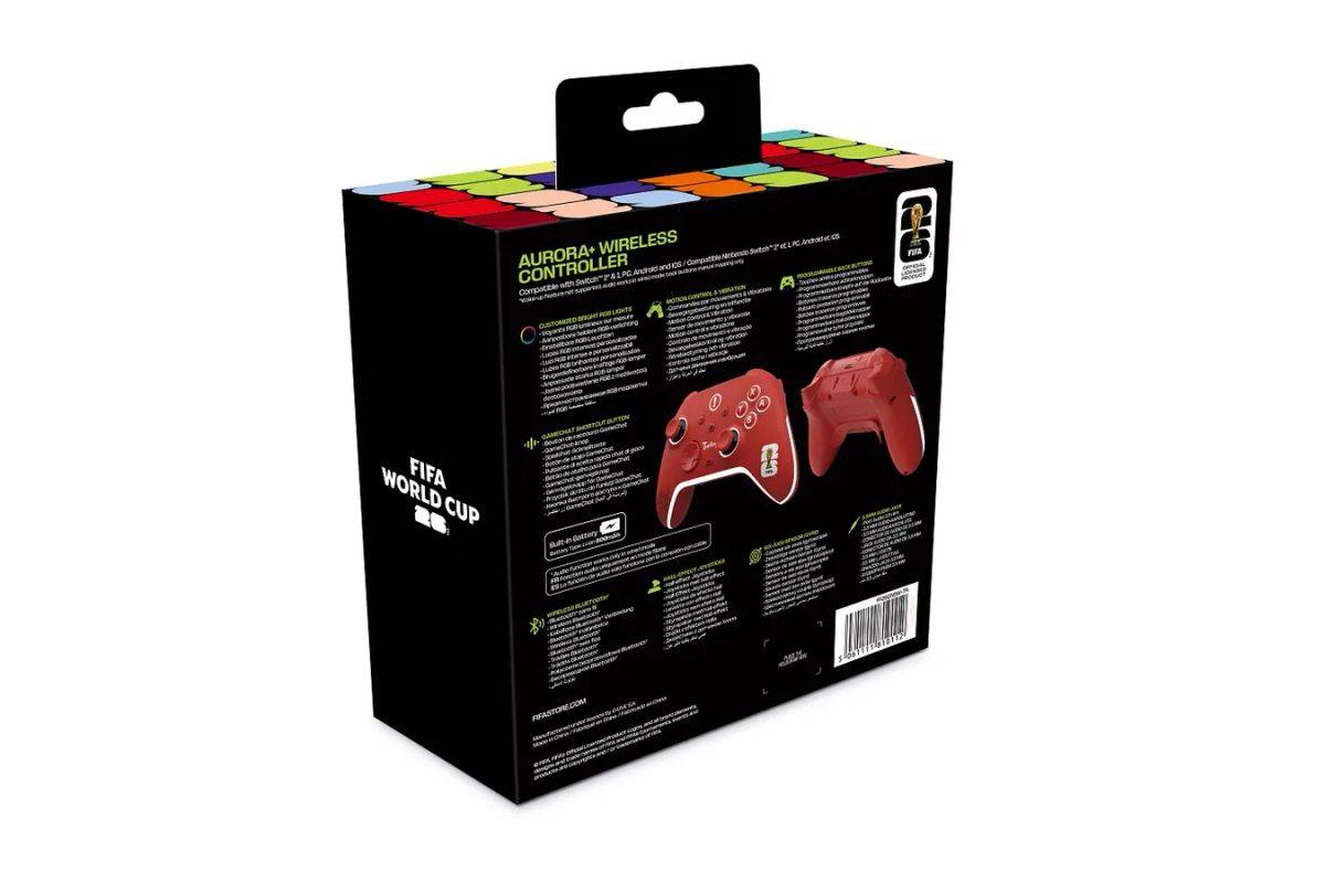 AURORA+ Controller FIFA Wereldkampioenschap 26 Turkije Draadloze Switch 1/2-4