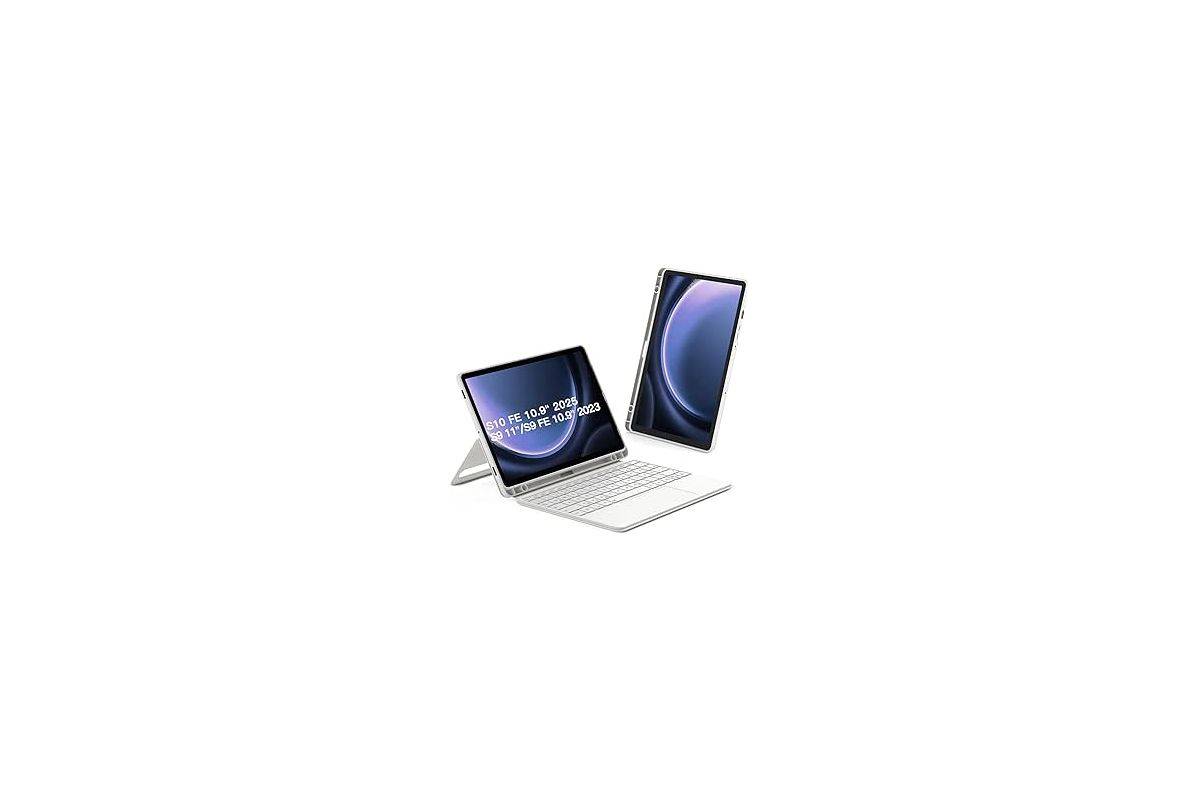 inateck toetsenbord Samsung 11" QWERTZ wit-0