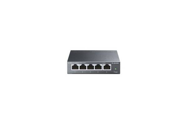 TP-Link TL-SG105S(UN) netwerkswitch, onbeheerd Gigabit Ethernet (10/100/1000), desktop, zwart