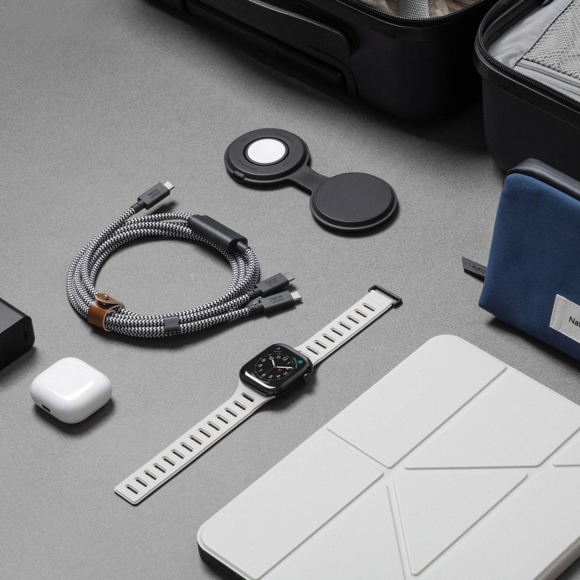 Native Union Belt Cable 140W USB-C naar USB-C 2m Zebra-3