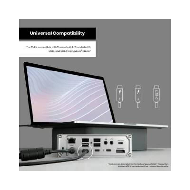 CalDigit USB-C, Thunderbolt 4, DP, SD 4, 2.5G, DC, USB-A-6