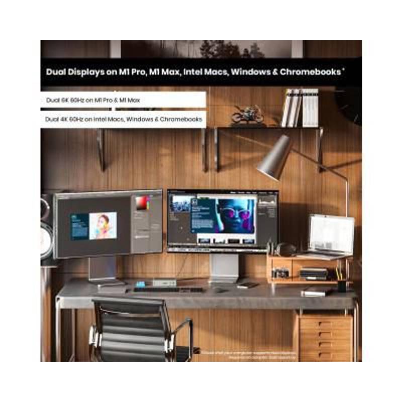 CalDigit USB-C, Thunderbolt 4, DP, SD 4, 2.5G, DC, USB-A-4