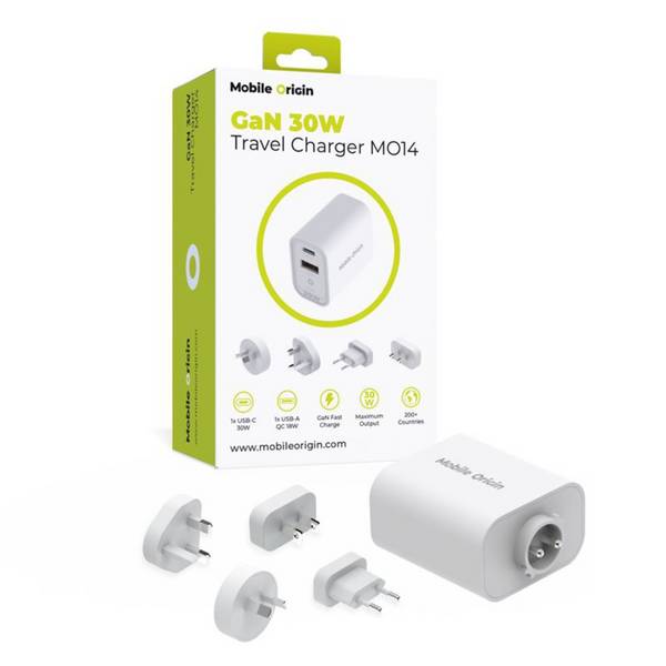 Mobile Origin 30W reislader MO14 EU/VS/VK/AUS