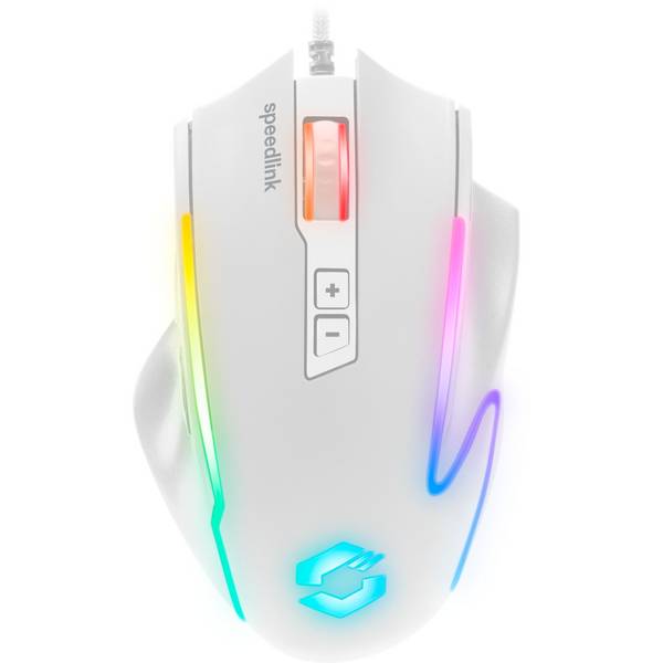 Speedlink DECUS NX RGB gamingmuis, wit