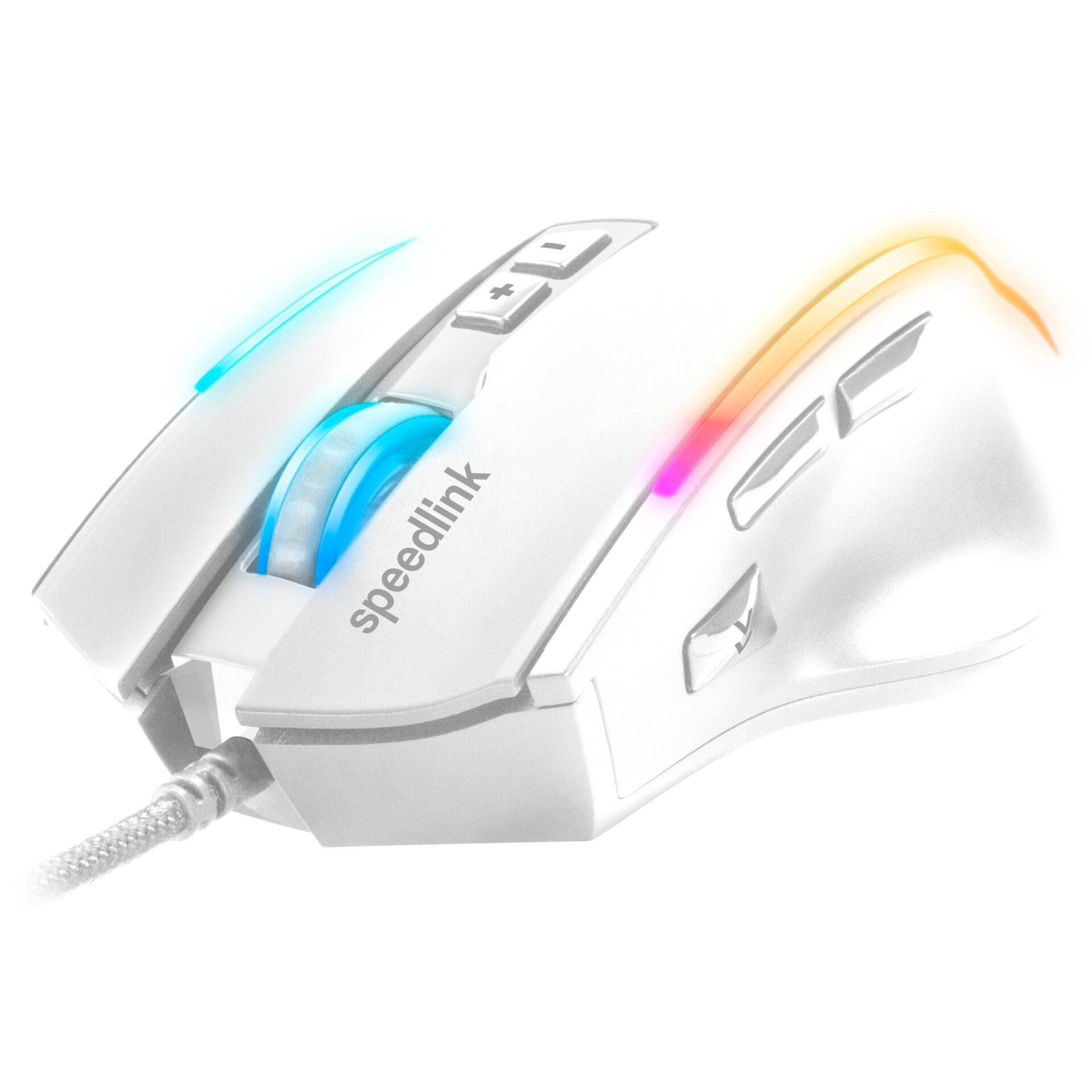 Speedlink DECUS NX RGB gamingmuis, wit-1