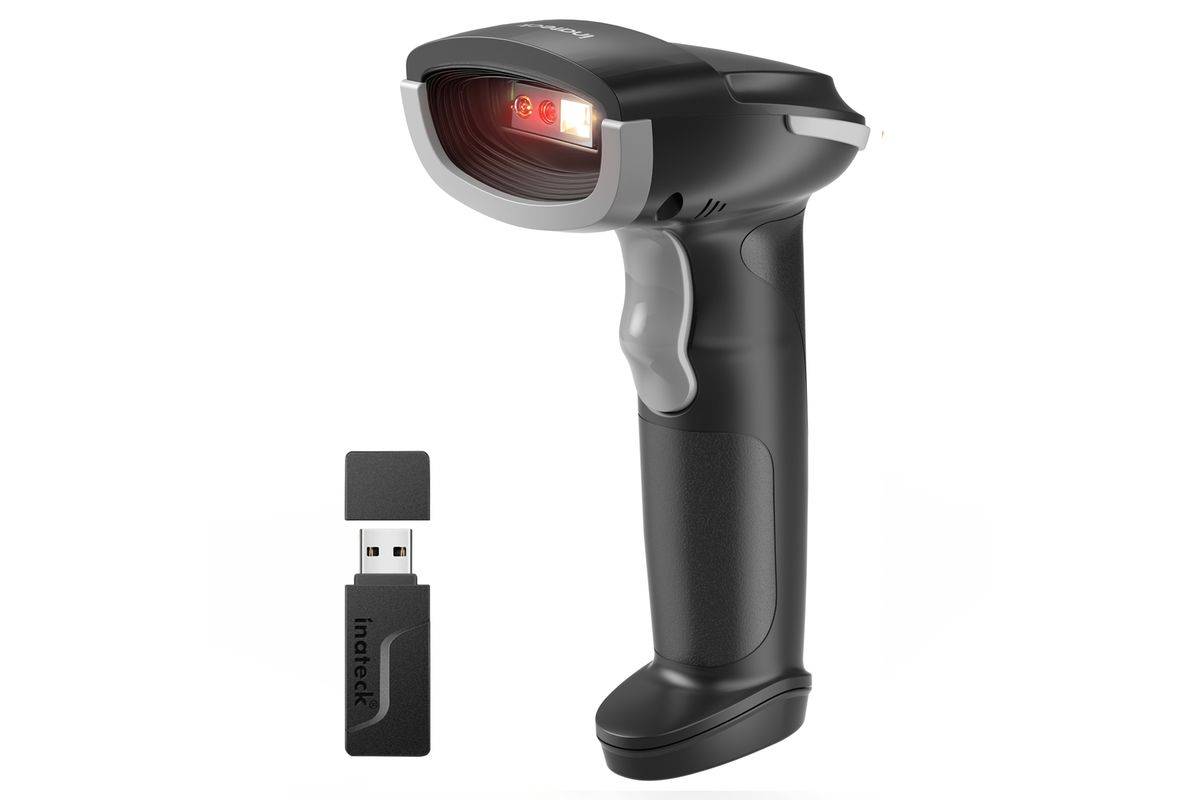 inateck Barcode Scanner Hyper 260 Grijze Kit Draadloze 2D-0