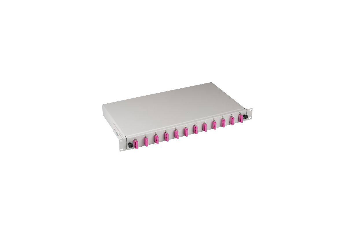 EFB Elektronik B71203L24OM4 Glasvezeladapter SC 1 stuk Grijs, Violet-0