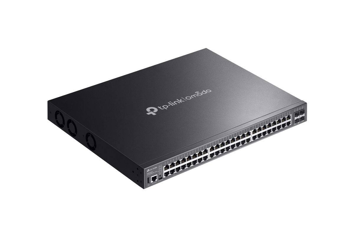 TP-Link Omada SG5452XMPP netwerkswitch, beheerde L3 Gigabit Ethernet (10/100/1000), Power over Ethernet (PoE), zwart-3