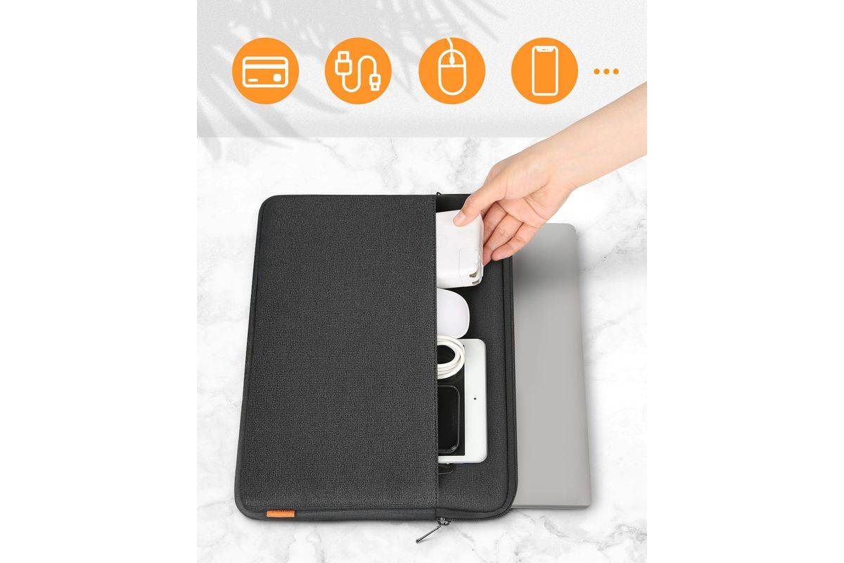 inateck Laptoptas 15,6" Accessoiretas [LB01005-15_black]-1