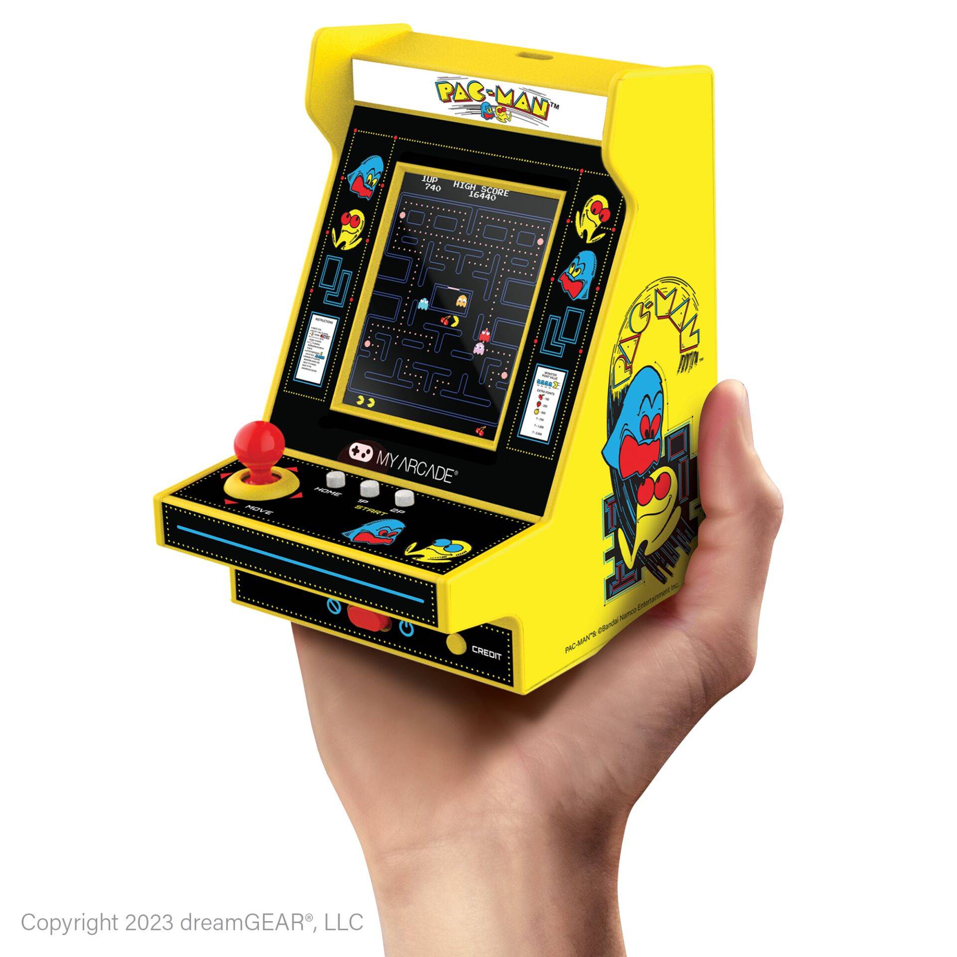 dreamGear My Arcade NANO PLAYER PRO 4.8 PAC-MAN-3