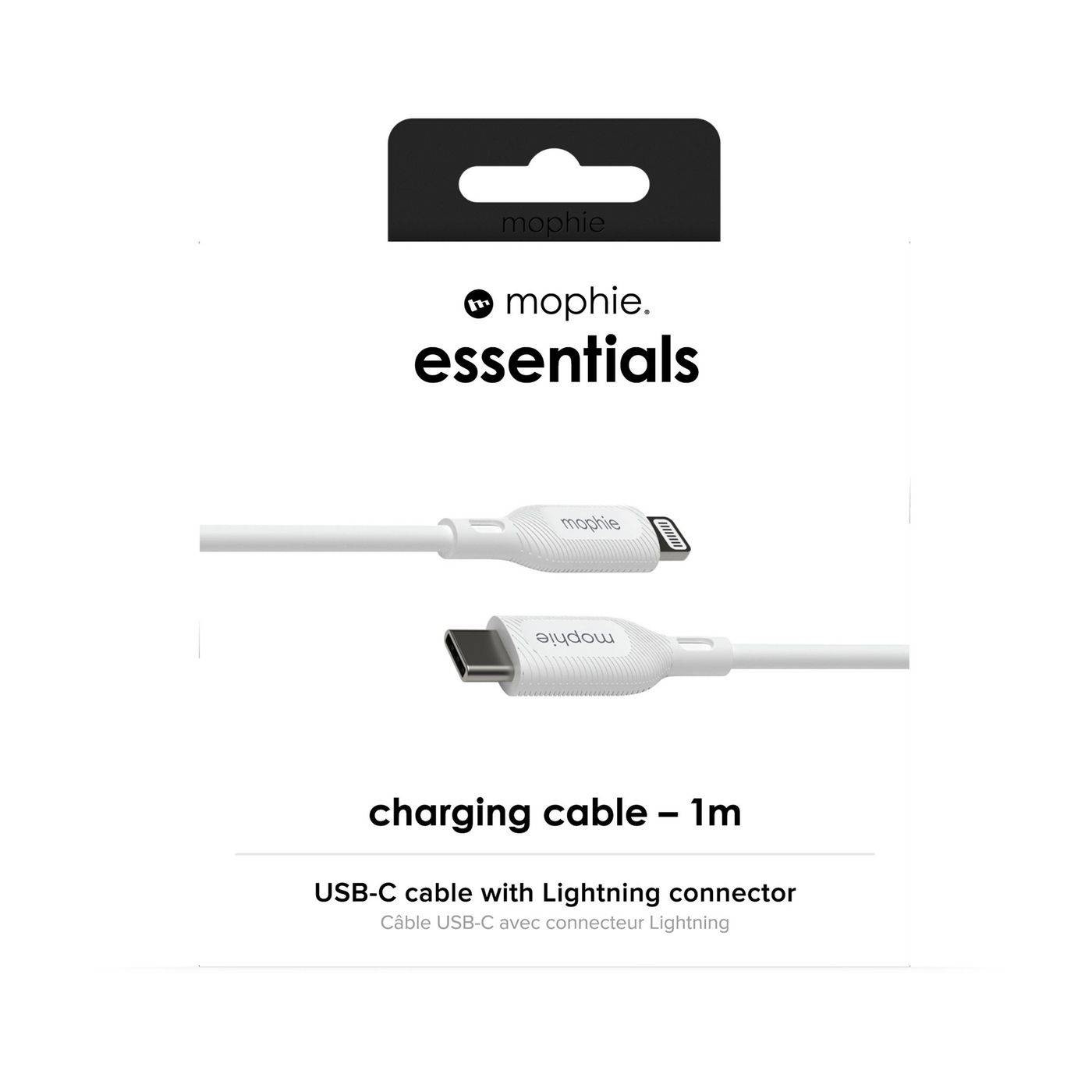 Mophie USB-C naar Lightning, 60 W, 1 m, wit-5