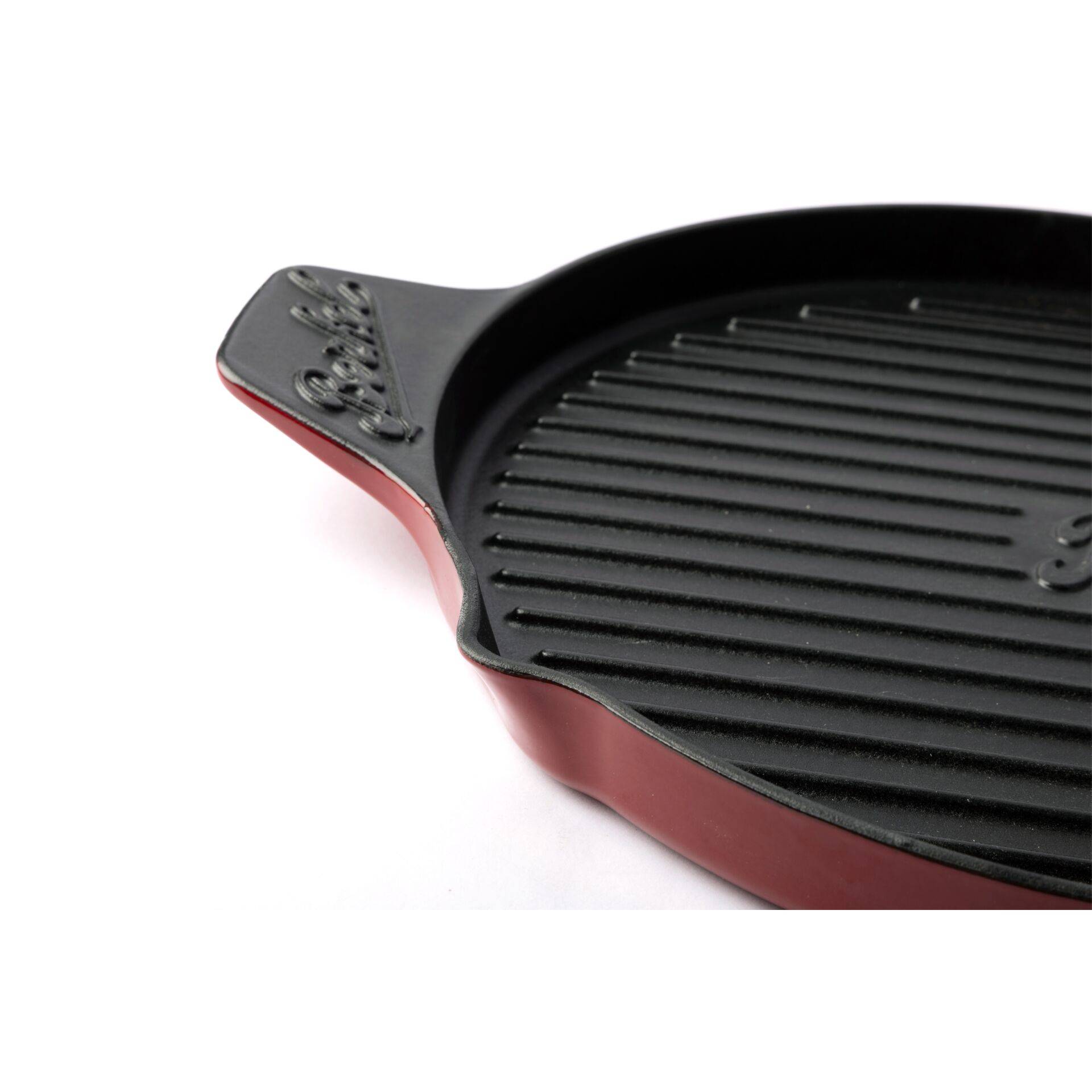 Berkel grillpan gietijzer, rood-2