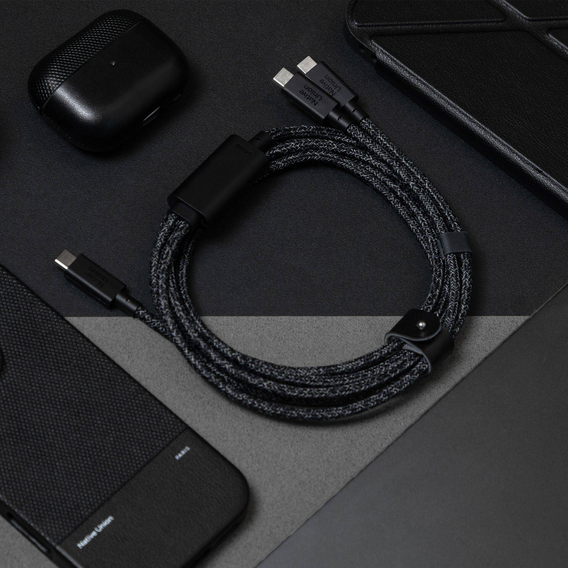 Native Union Belt Cable 140W USB-C naar USB-C 2m Cosmos-1