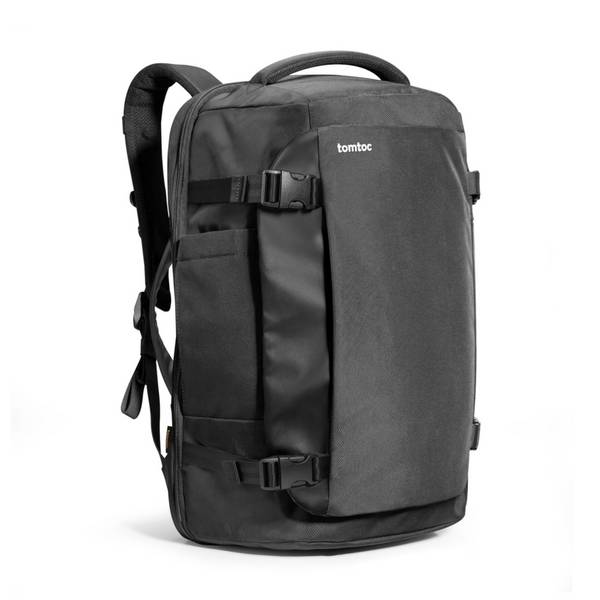tomtoc Navigator-T66 40L reisrugzak voor laptop, zwart