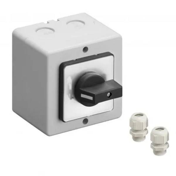 Ster-driehoekschakelaar 32A 3P opbouw SD/20PLM+2xM20 1 stuk
