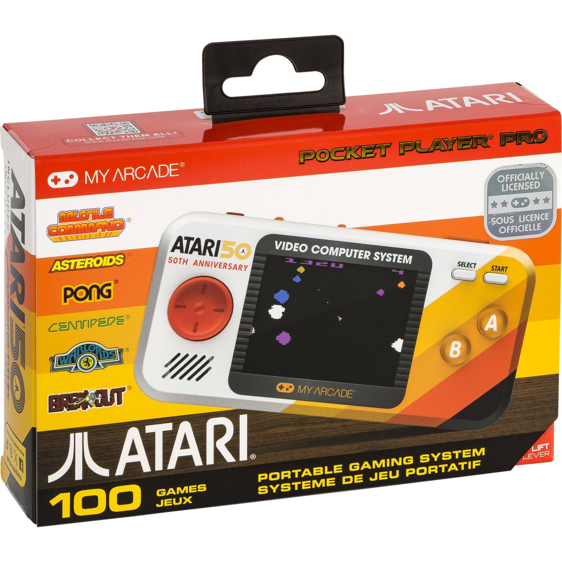 dreamGear My Arcade Pocket Player Pro Atari (100 in 1)-0