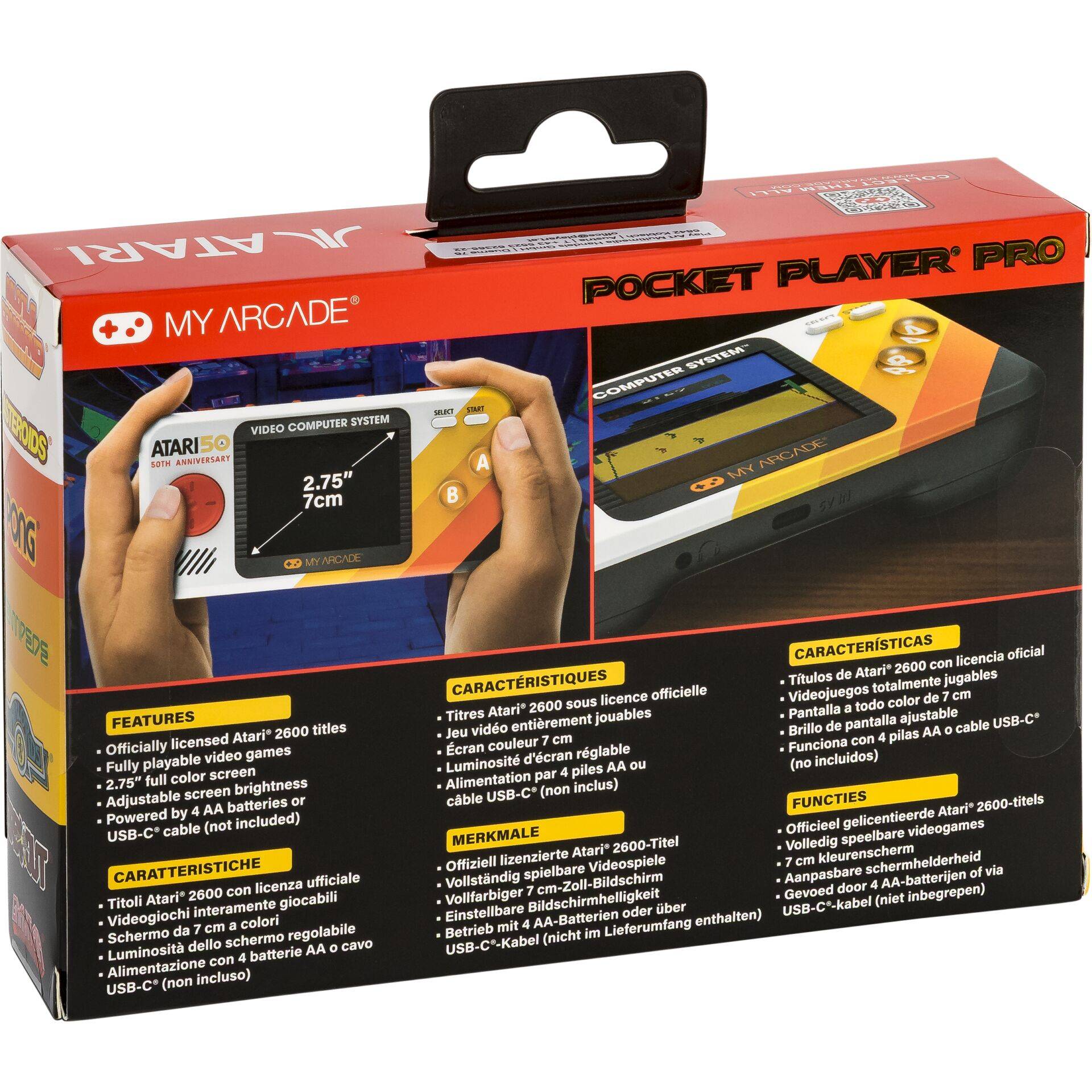 dreamGear My Arcade Pocket Player Pro Atari (100 in 1)-1