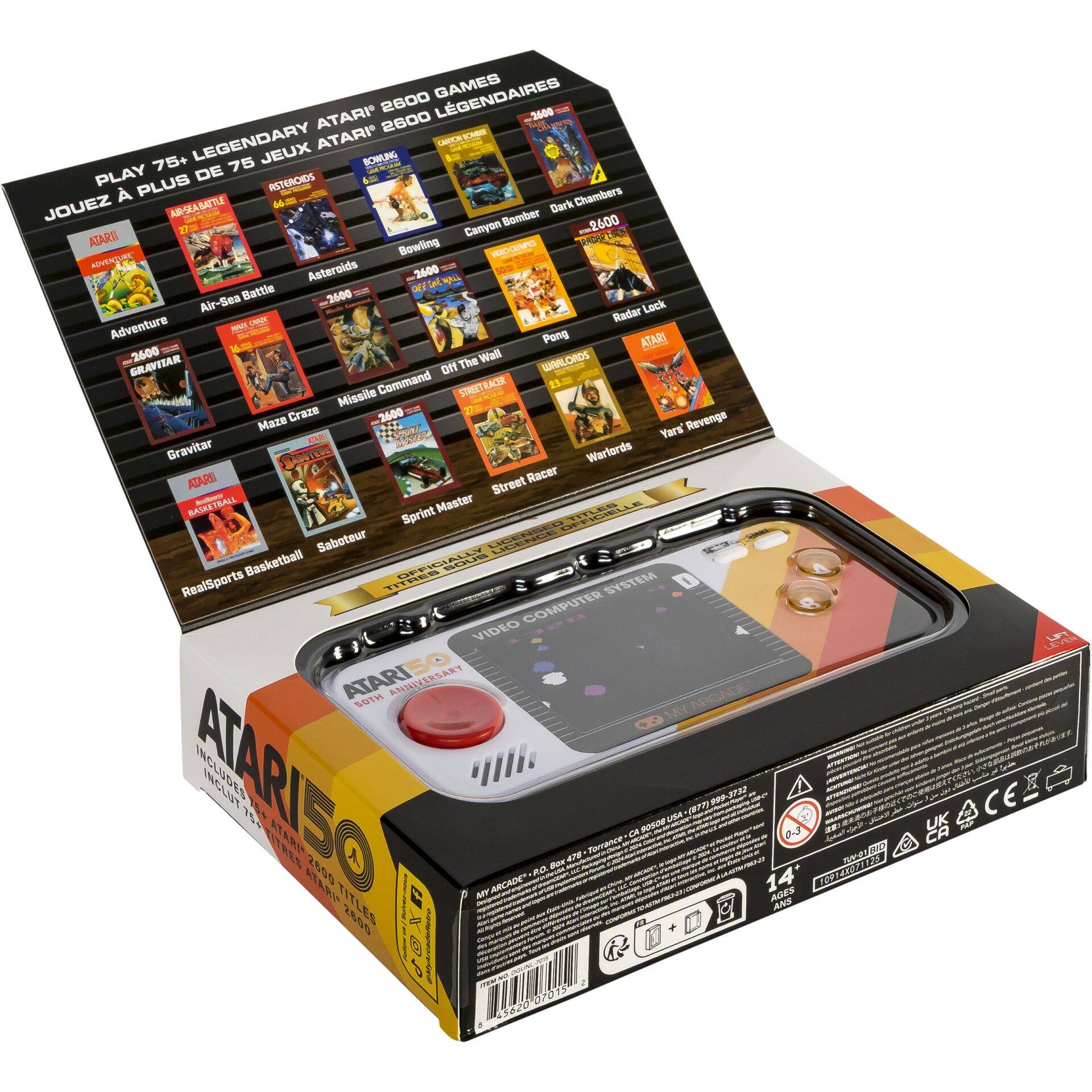 dreamGear My Arcade Pocket Player Pro Atari (100 in 1)-2