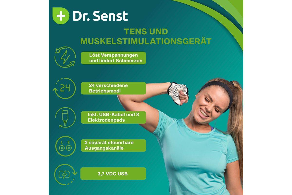 Dr. Senst combinatieapparaat voor pijnbestrijding/spierregeneratie-5