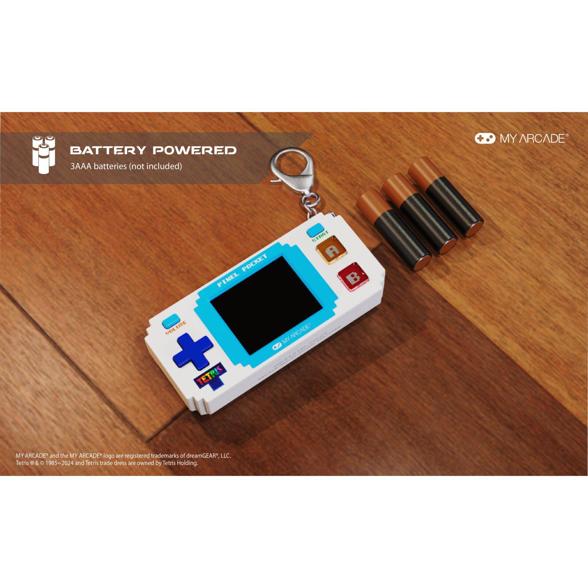 dreamGear My Arcade Pixel Pocket Tetris-4