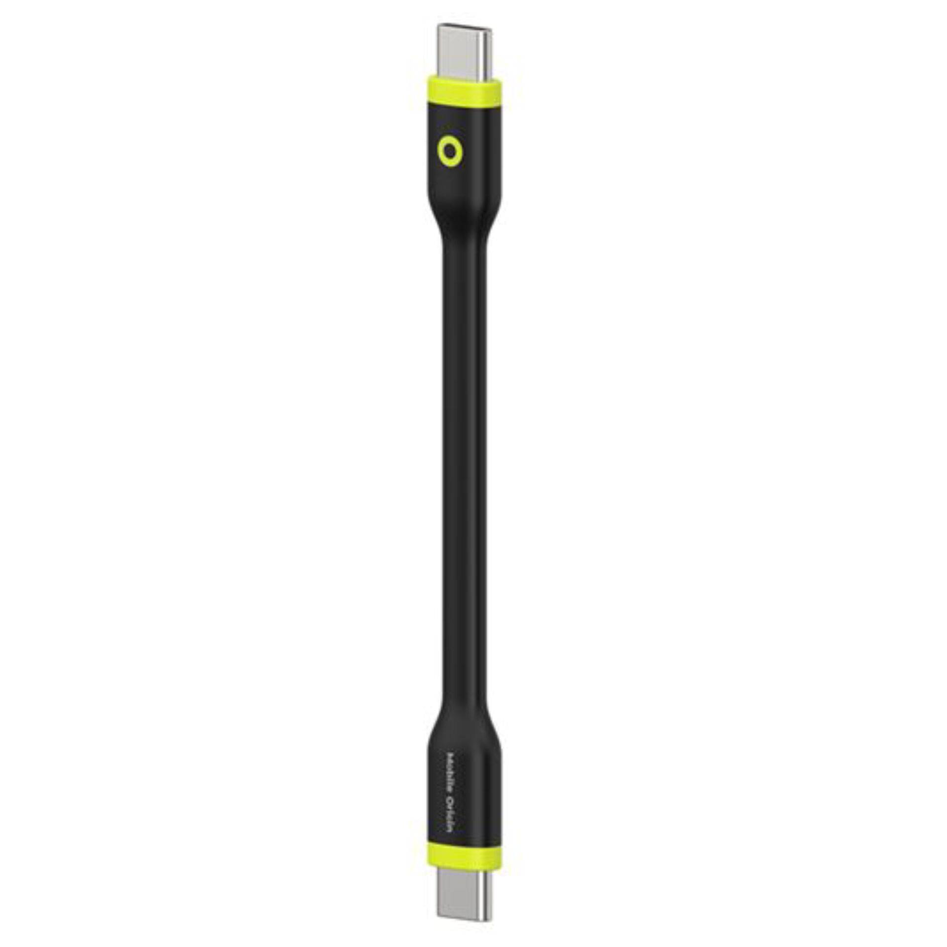 Mobile Origin compacte USB-C naar USB-C kabel, zwart, 10 cm-3