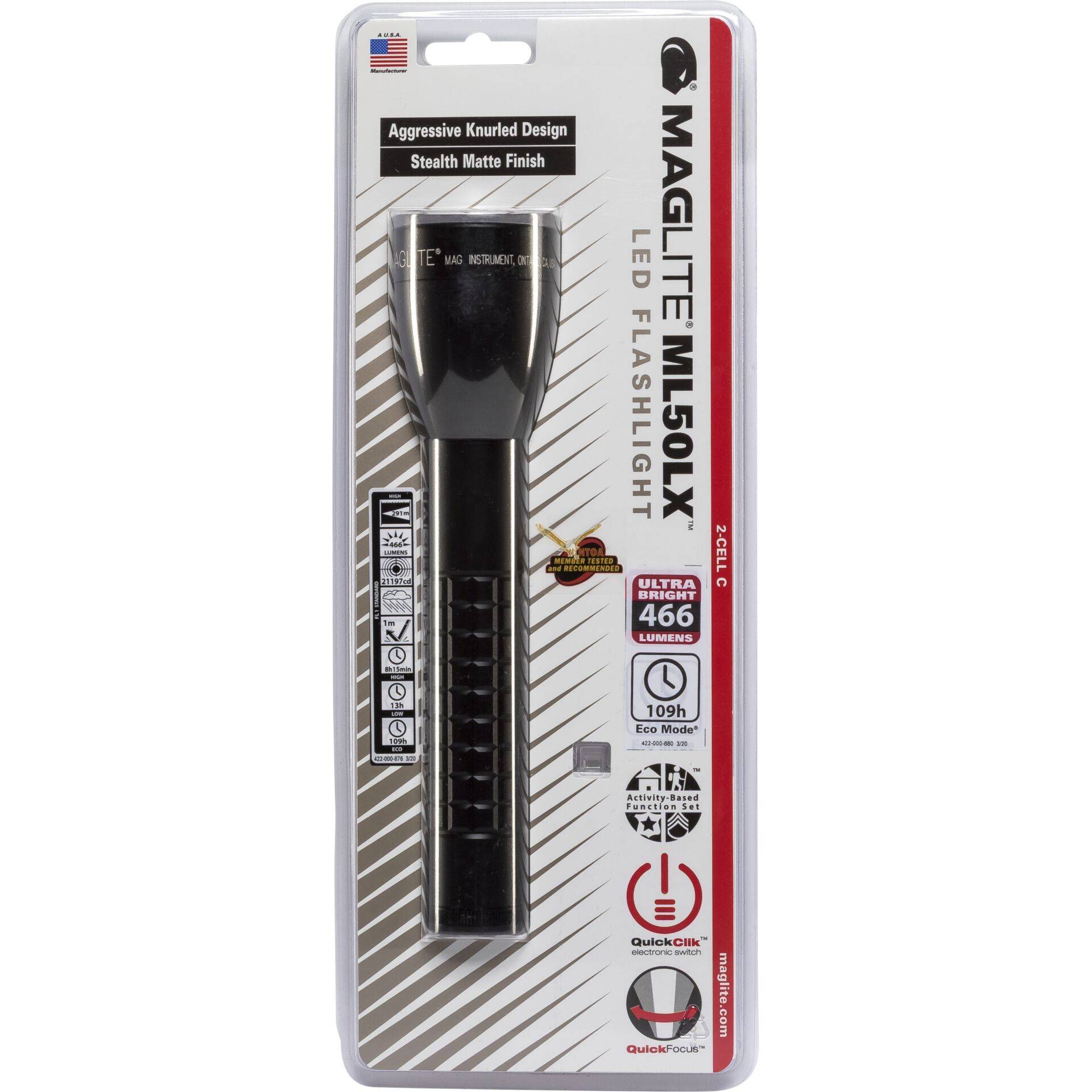 Maglite ML50LX 2C zwarte zaklamp-0