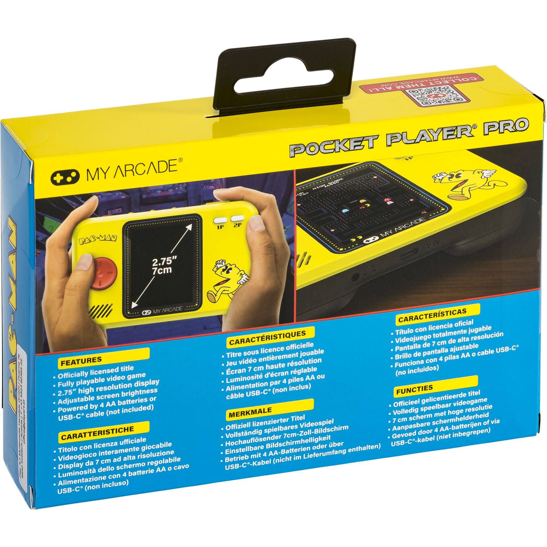 dreamGear My Arcade Pocket Player Pro Pac-Man-1