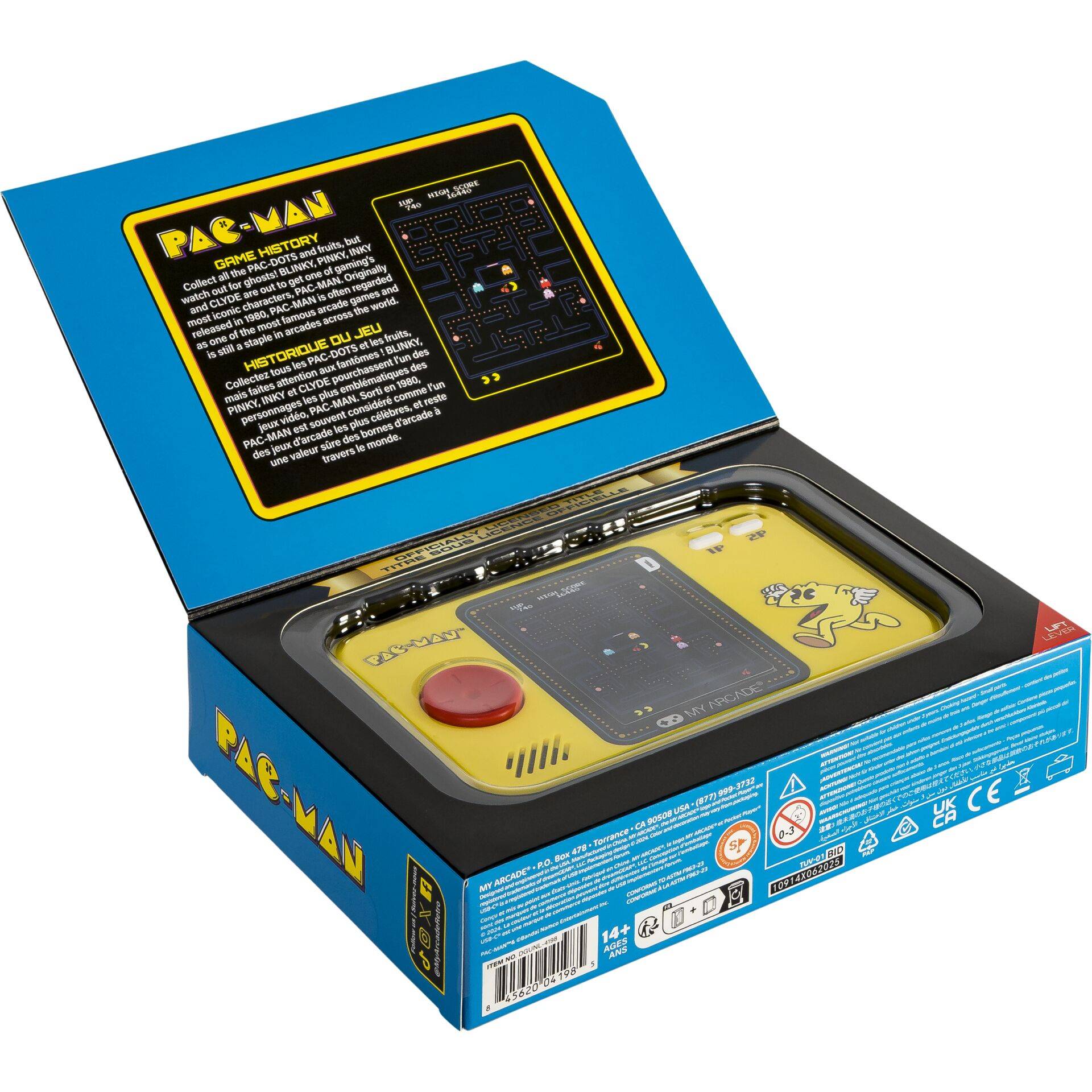 dreamGear My Arcade Pocket Player Pro Pac-Man-2