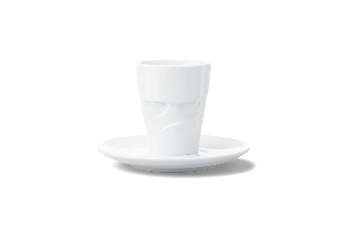 FIFTYEIGHT Espressomok met handvat 80 ml - Grumpy white-4